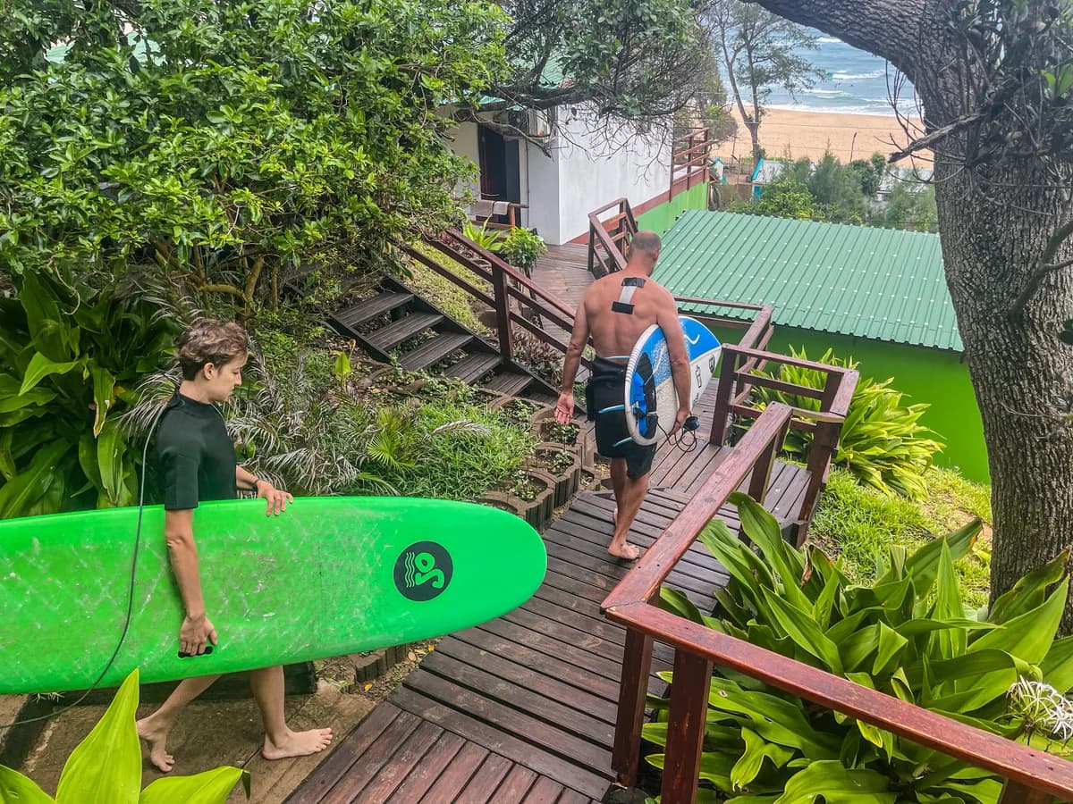 Bamboo Room surf camp