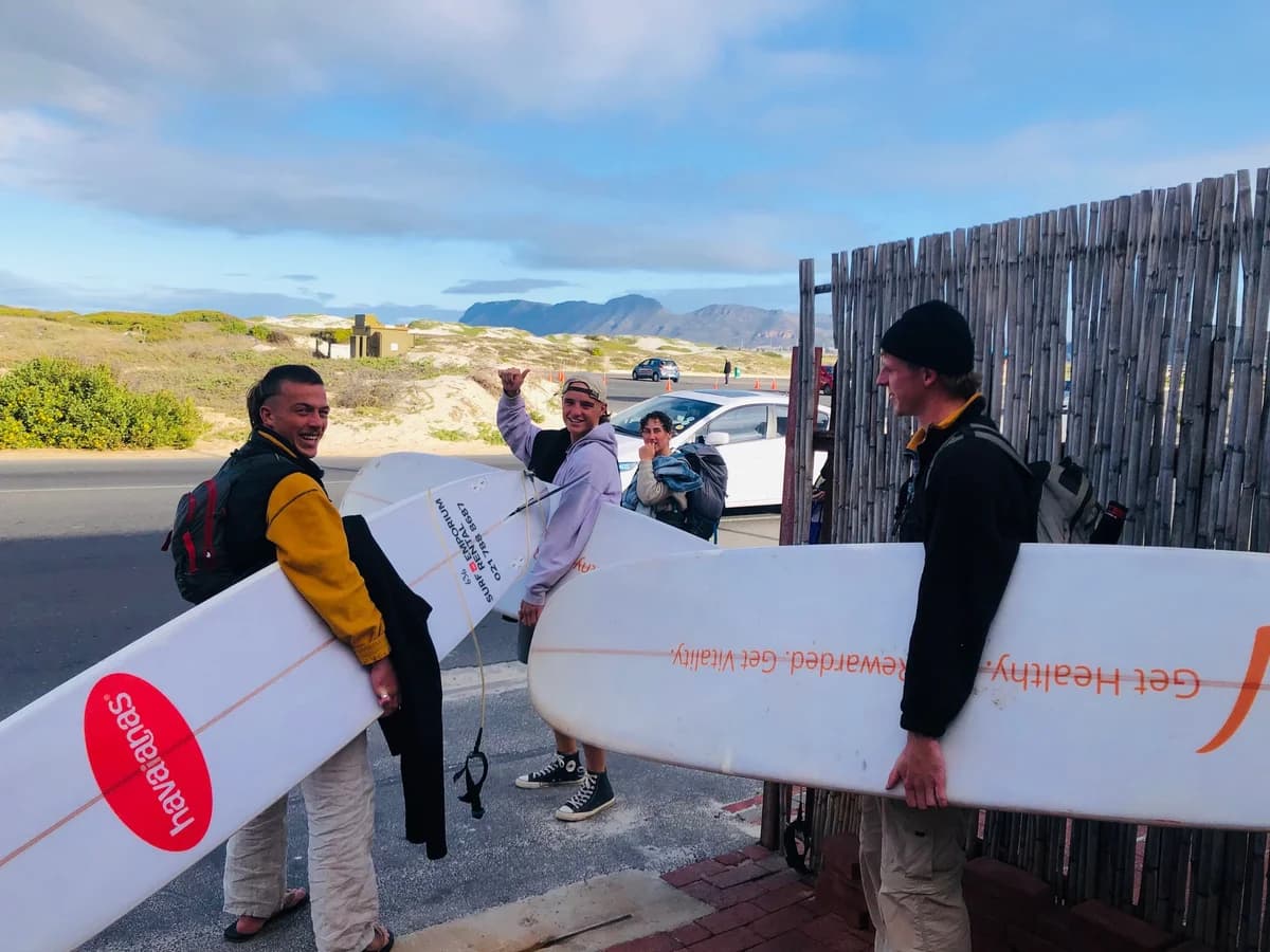 Cape Capsules Back Packers surf camp