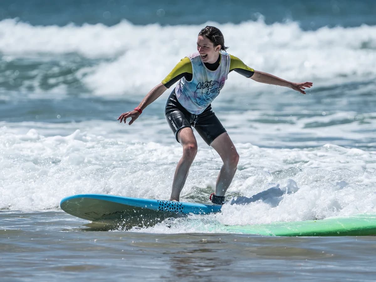Cheeky Family surf camp