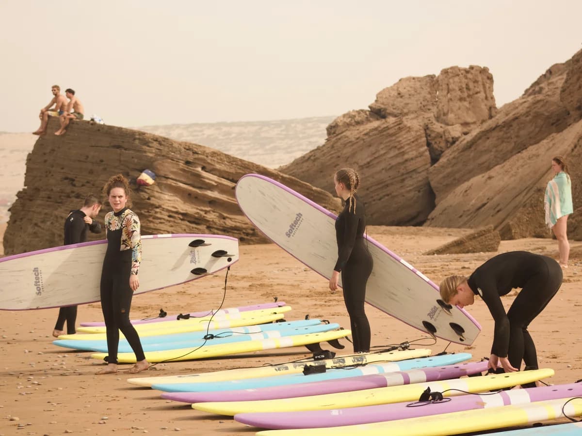 Paddle Out Morocco surf camp