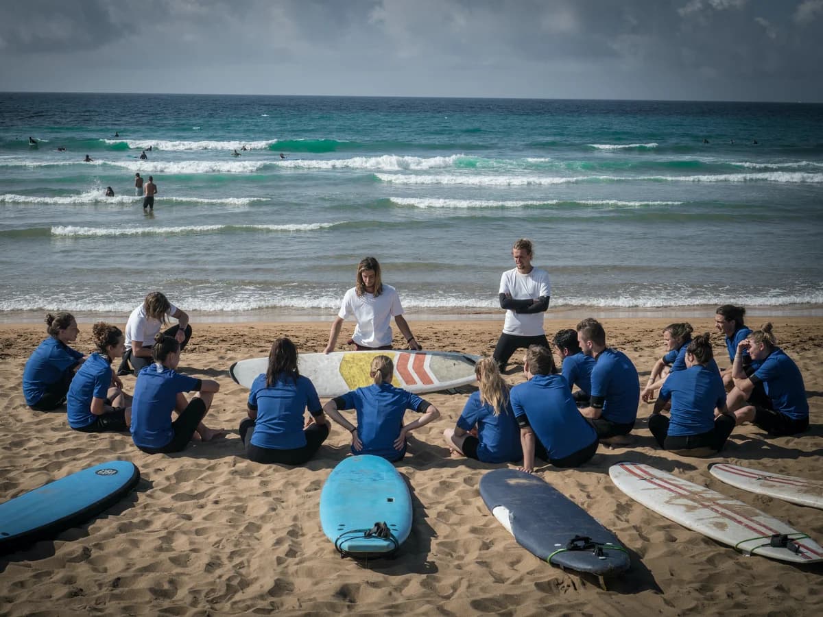 San Sebastian Surf Camp surf camp
