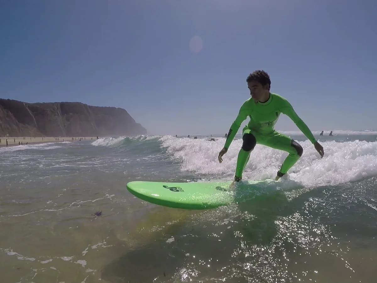 Surf At Praia das Maçãs Surf School surf camp