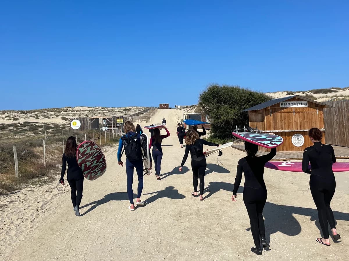 The Family Van surf camp