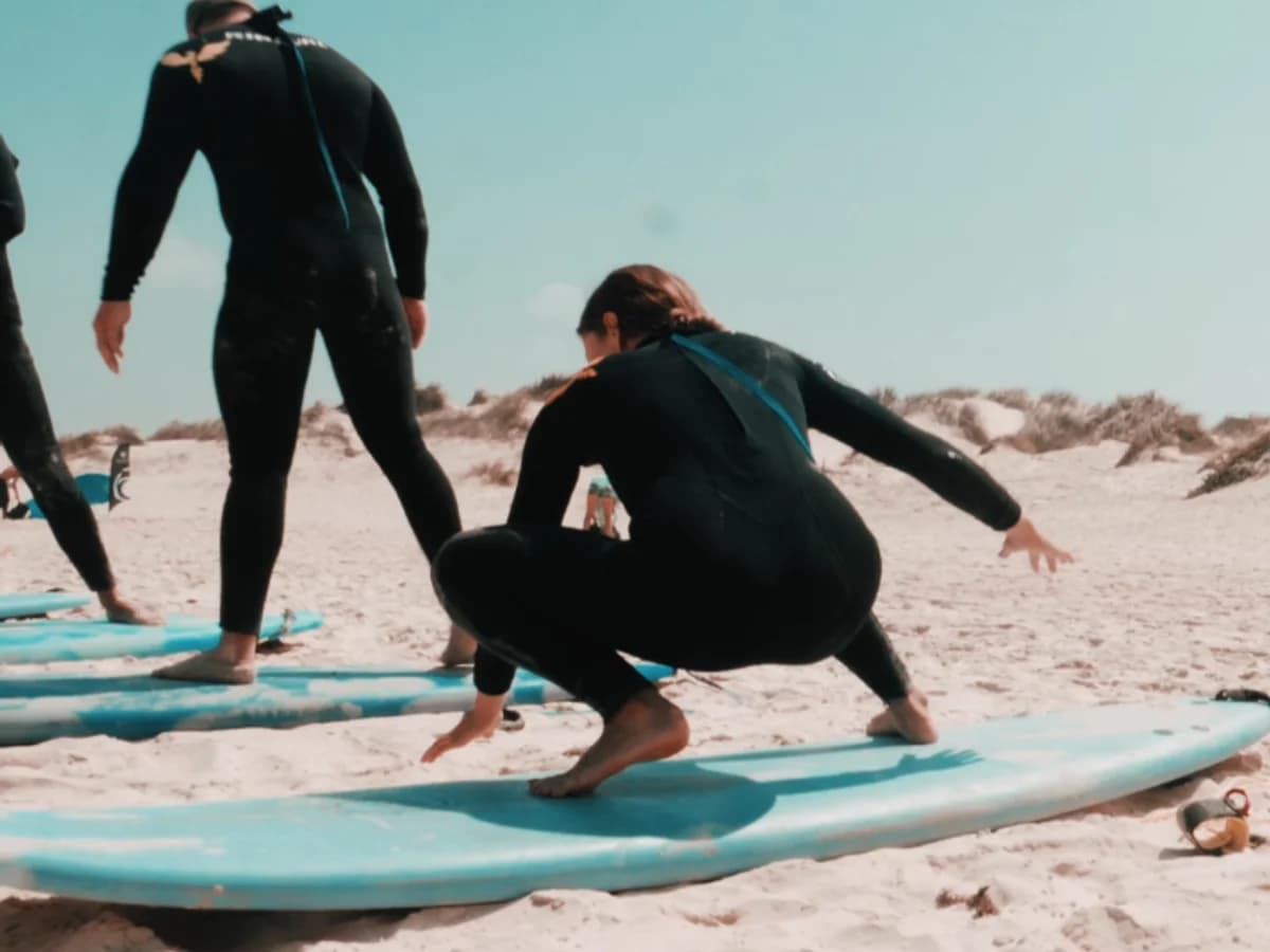 The Maverick surf camp