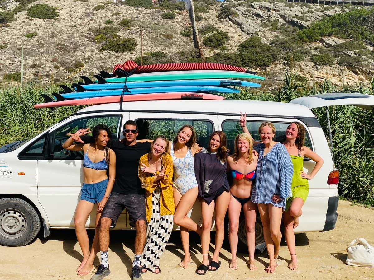 The Peak Surf House surf camp